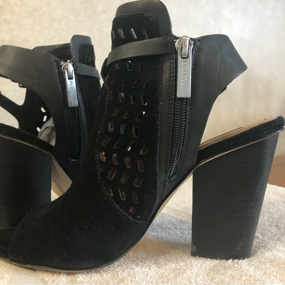 Bcbg Generation Open-Toe Booties - image 8